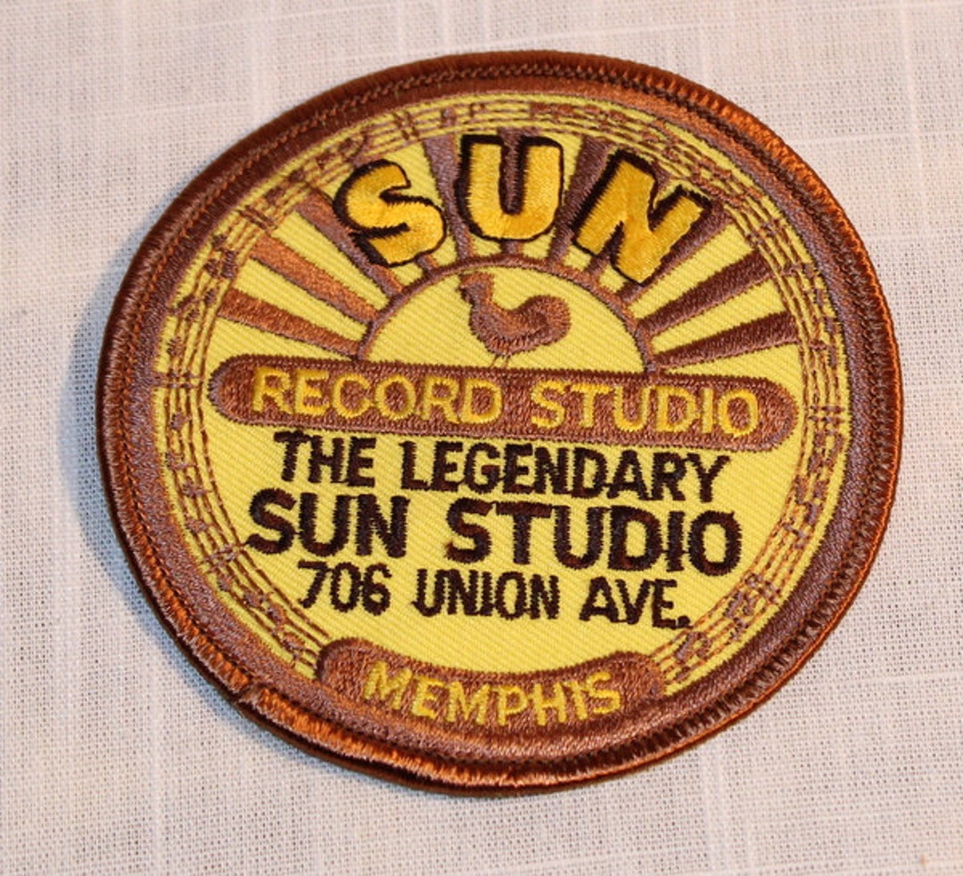 80s Sun Studios Patch Memphis Elvis Rockabilly - Etsy