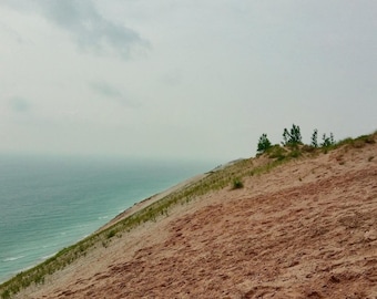 Sleeping Bear Dunes Michigan Postcard | Lake Michigan Scenic Photography Travel Souvenir