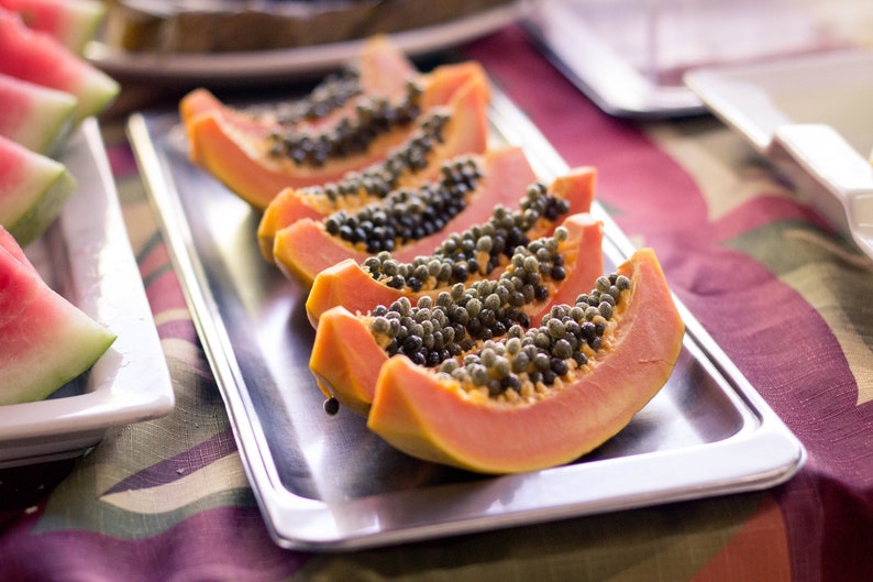 Hawaiian Papaya Seeds Sunrise Solo Strawberry Papaya Etsy