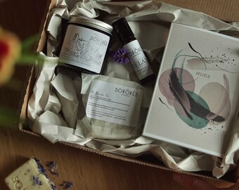 Personalised GIFT BOX - Mothers Day Box- home spa - gift for mum