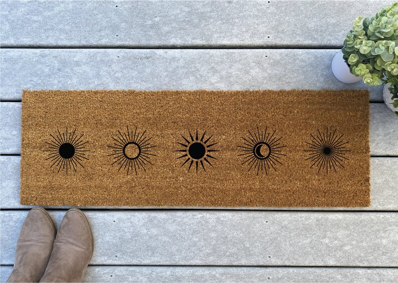 Narrow Doormat Five Suns Coir Doormat / Door Mat / Slim / Etsy