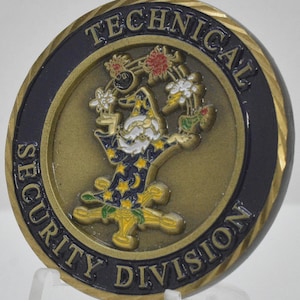 Secret Service Technical Security Division Wizard Challenge Coin