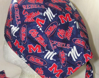 Ole Mississippi U Tone Scrub Cap