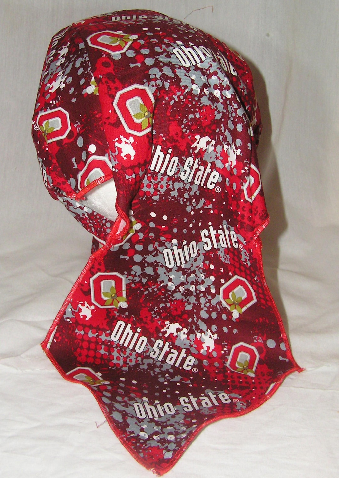 Ohio State Splatter Du-rag - Etsy