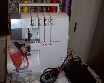 Overlock Singer 14SH754 naaimachine 2/3/4 draad, differentieel