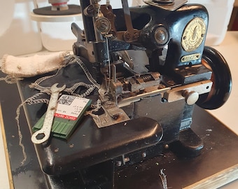 Antique Singer Sphinx Sewing Machine #27, circa 1929 w/ new