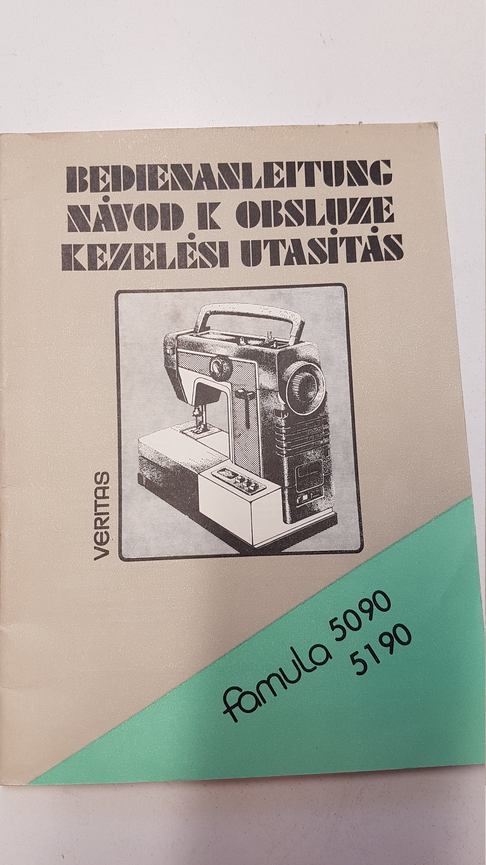 Bedienungsanleitung Veritas Nähmaschine Famuia 5090, 5190