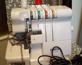 Yamata FY14U4AD Overlock Sewing Machine 3/4 Thread - Etsy Yamata FY14U4AD Overlock Sewing Machine 3/4 Thread - Etsy