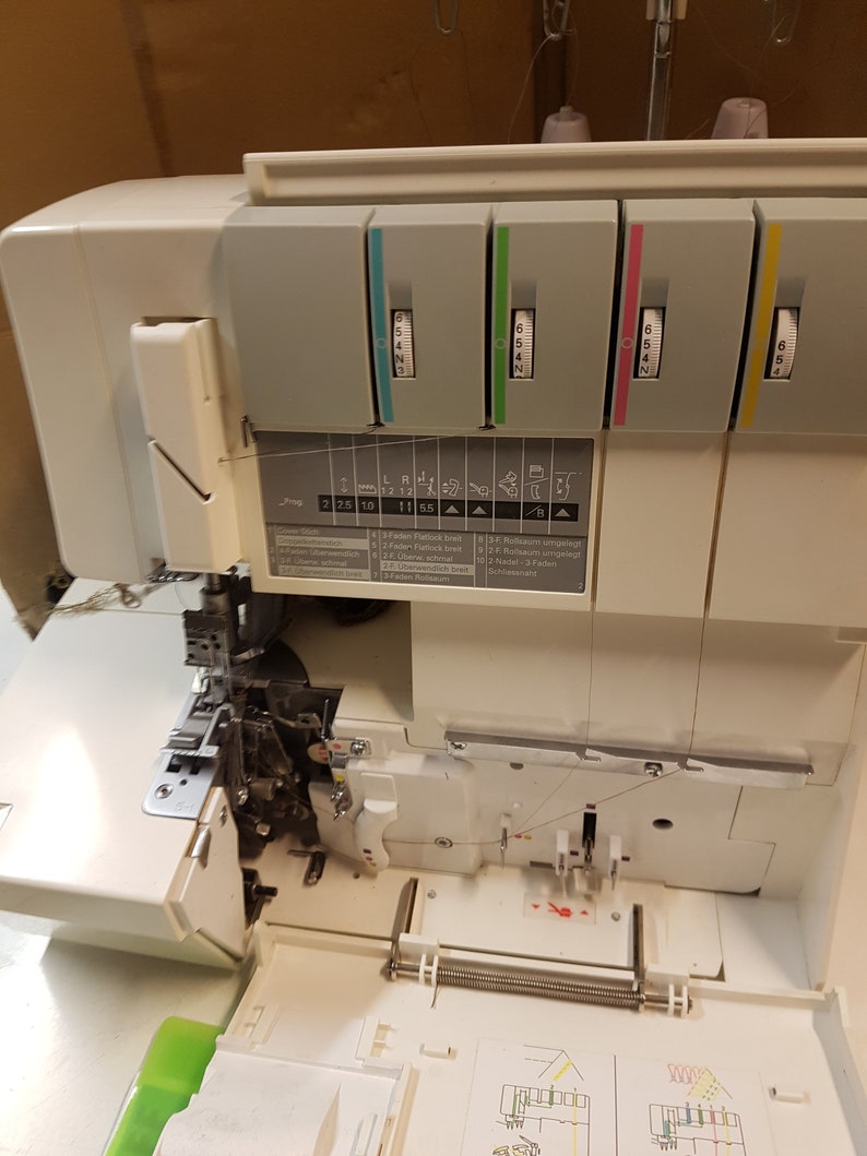 Kombinähmaschine Overlock / Coverlock PFAFF 4862, 4 Faden, Differential