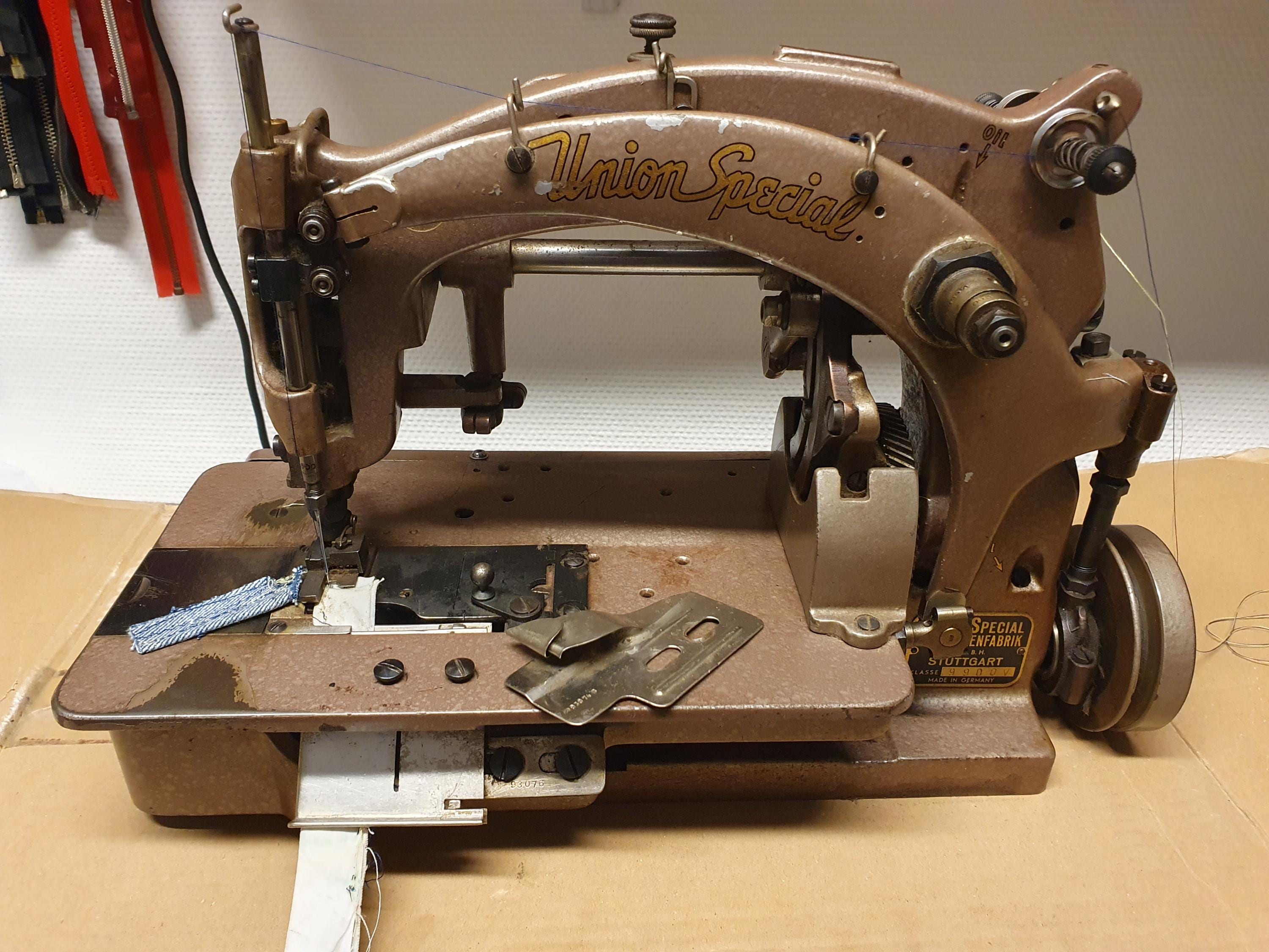 vintage an・an no.5 Vintage Union Special 9900V Zigzag/straight Chain Stitch Sewing
