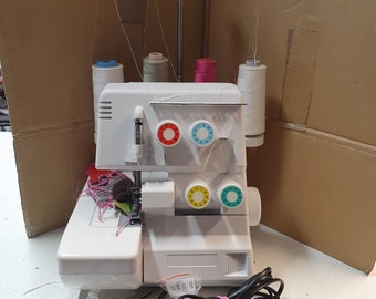 Overlock Medion MD 10685, máquina de coser 3/4 hilos, diferencial