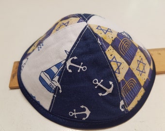 Kippa für Kinder,14-15cm , Baumwolle