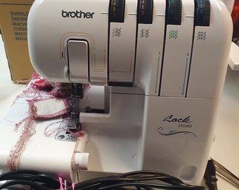 Overlock Brother 2104D, rosca 3/4, diferencial