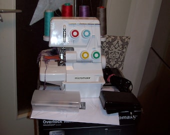 Micromaxx Medion MD 10685 Overlock, 3/4 Thread Sewing Machine, Differential