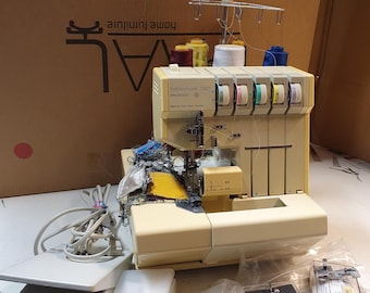 PFAFF Hobbylock 797 sewing machine, overlock 3/4/5-thread, safety overlock, differential