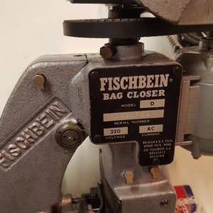 Sacknähmaschine Fischbein Model D Bild 9