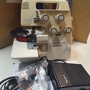 Bernina 334DS Overlock Nähmaschine, 3/4 Faden, Differential