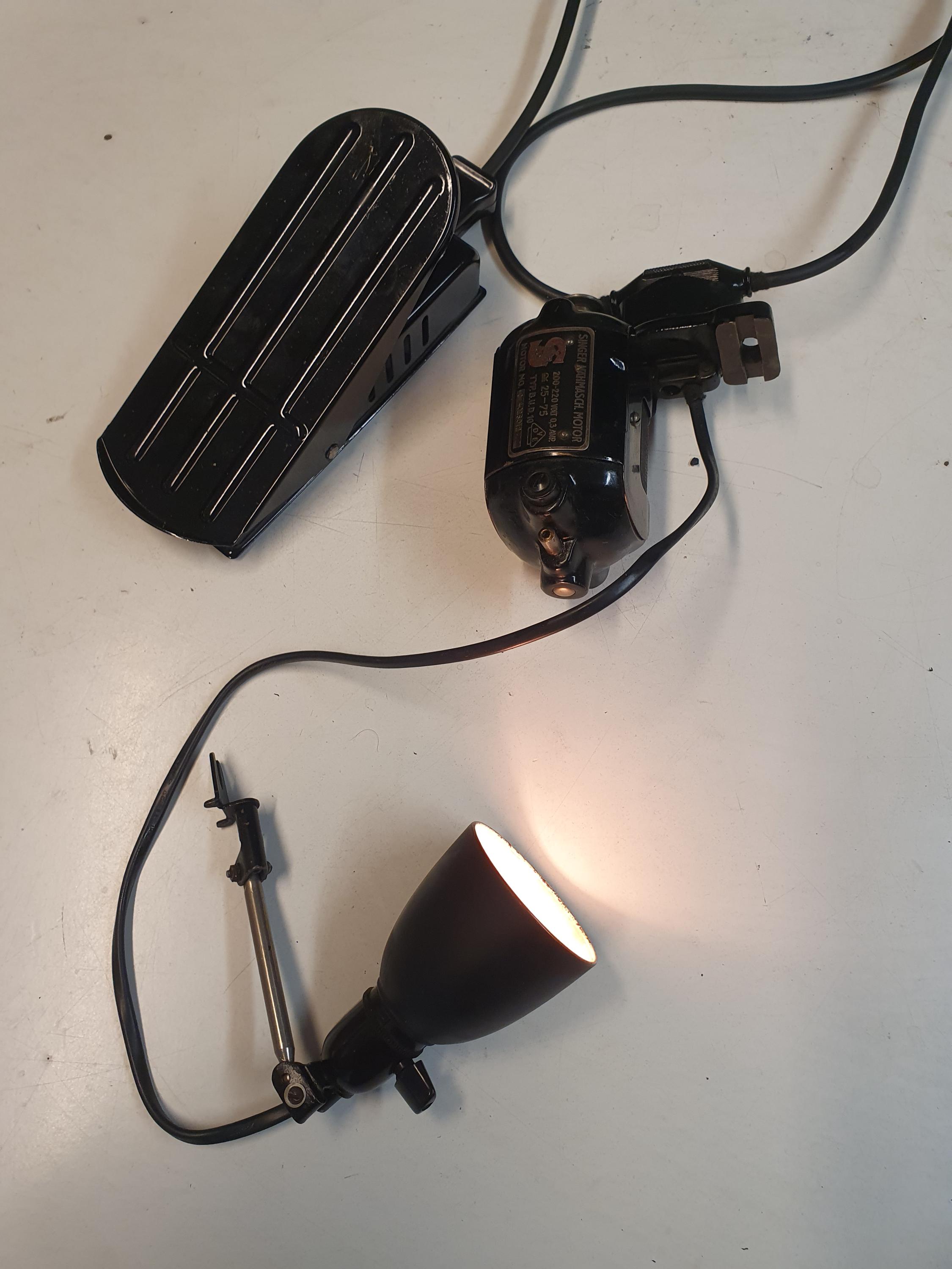 Singer 316G, Motor Type B.U.D 10, Foot Control, Cable, Lamp - Etsy