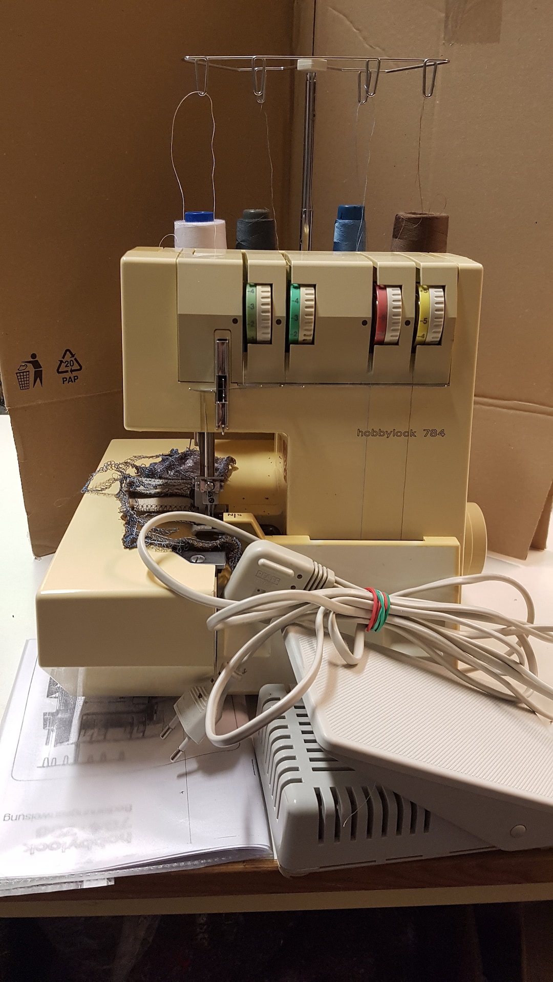 Pfaff Hobbylock 784 Overlock 3/4 Thread Etsy