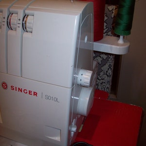 Machine à coudre Overlock Singer S010L 2/3/4 fils, entraînement différentiel image 3