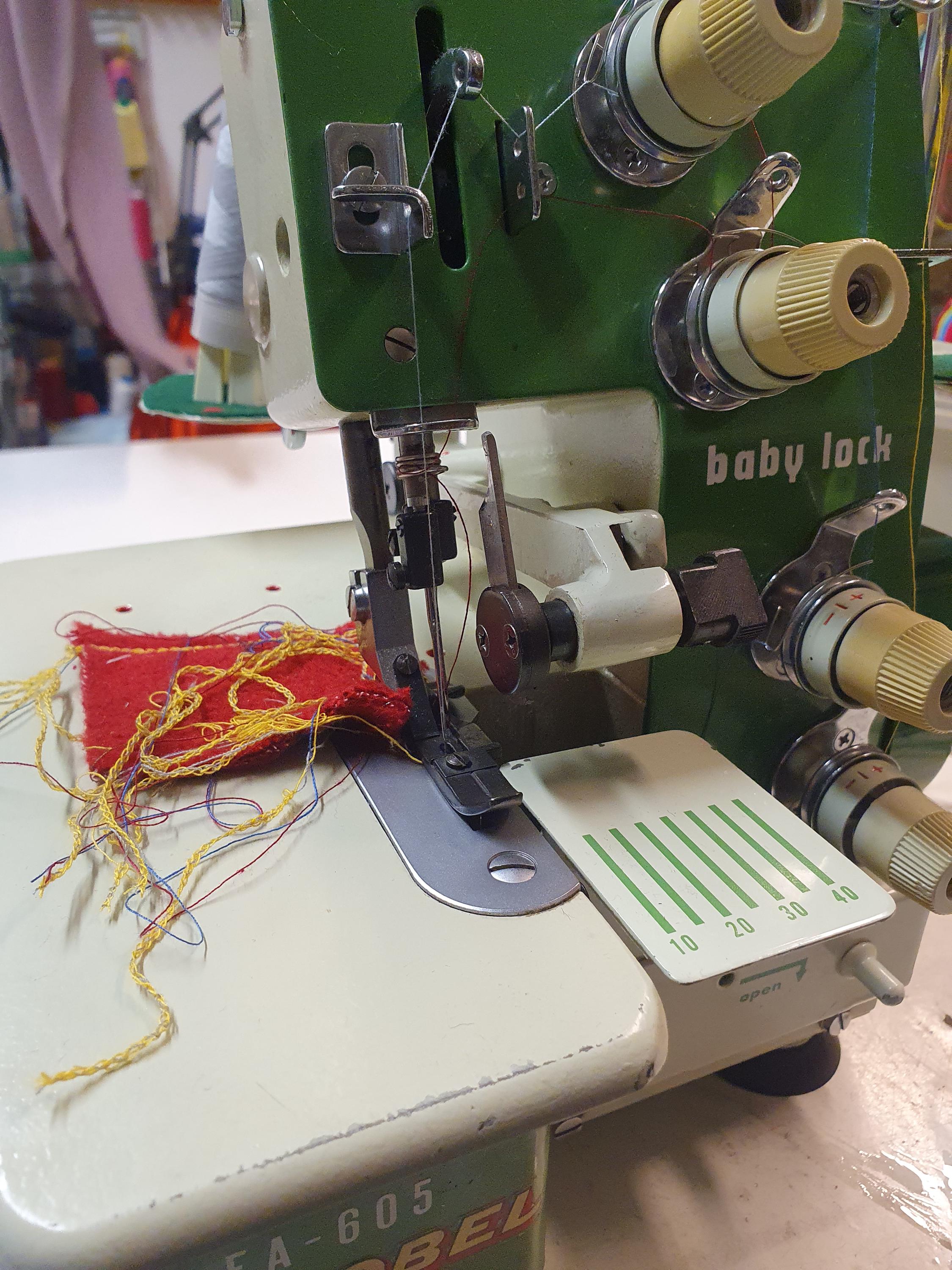 Vintafge Baby Lock EA-605, 4 Thread Safety Overlock - Etsy