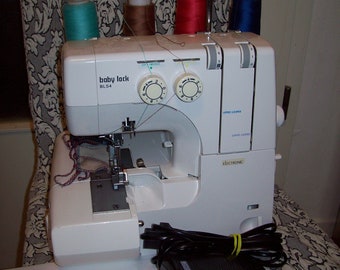 Máquina de coser Overlock Baby Lock BLS4 2/3/4 hilos, transporte diferencial
