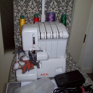 AEG 760 Overlock 3/4 thread, differential image 1