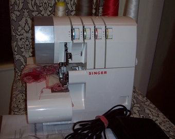 Máquina de coser Overlock Singer 14SH754 2/3/4 hilos, diferencial