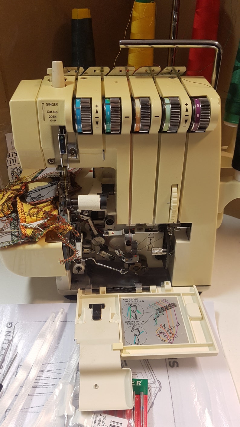 Singer Ultralock 400,14U185, Safety 5 Thread Overlock, Differential Etsy