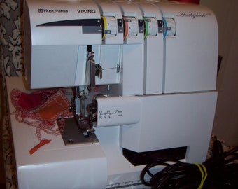 Máquina de coser overlock Huskylock s15 2/3/4 hilo, diferencial