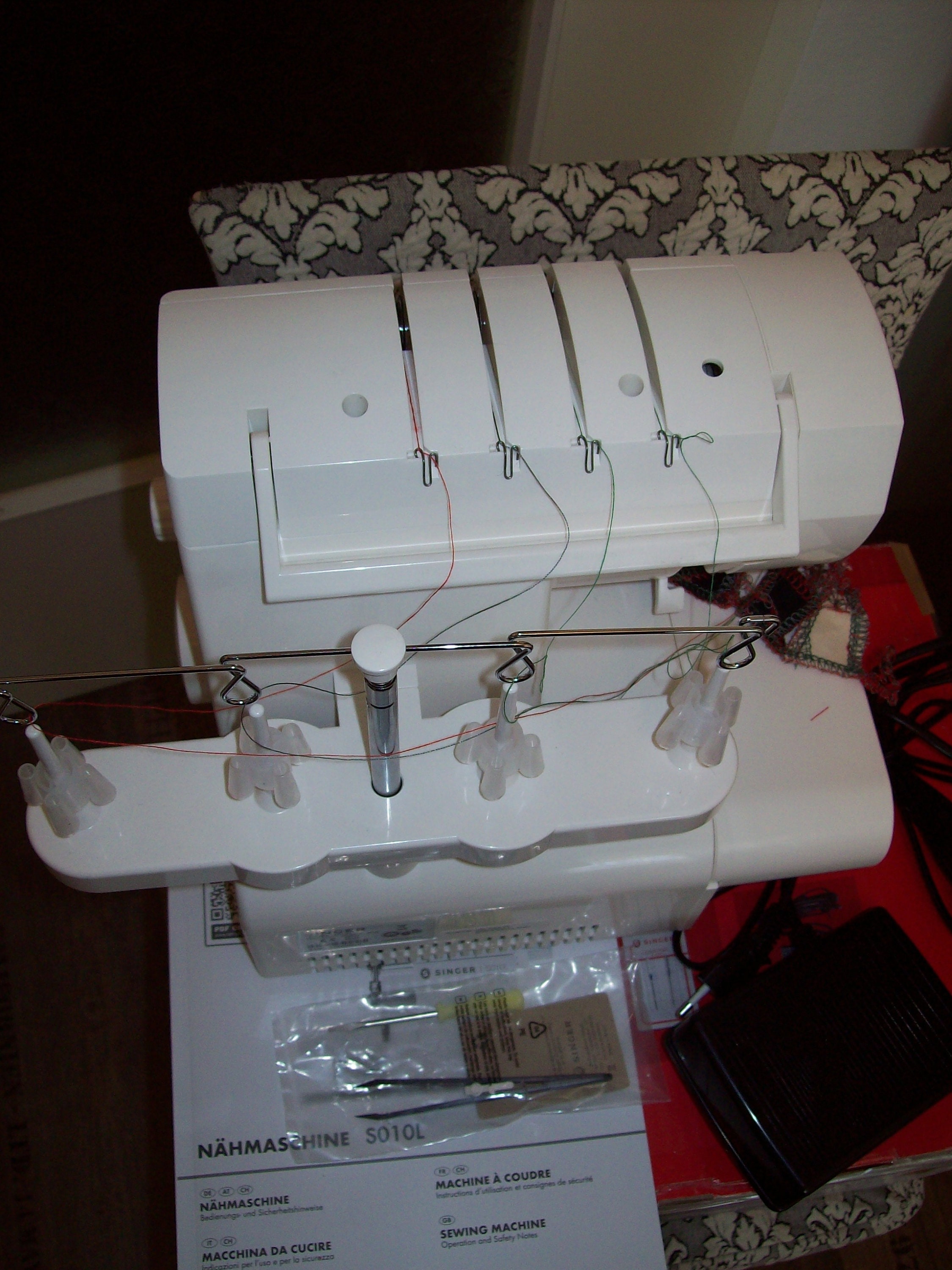 Singer Sewing Machine Overlock S010L Sewing Machine 2/3/4 Etsy Ireland