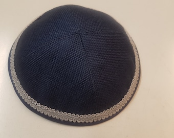 1x Kippa, Jarmulke, Kippah, Kipa, 16-17 cm