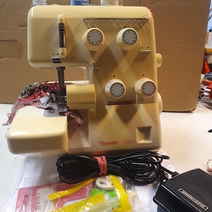 Overlock Bernette 134D, rosca 3/4, overlock diferencial