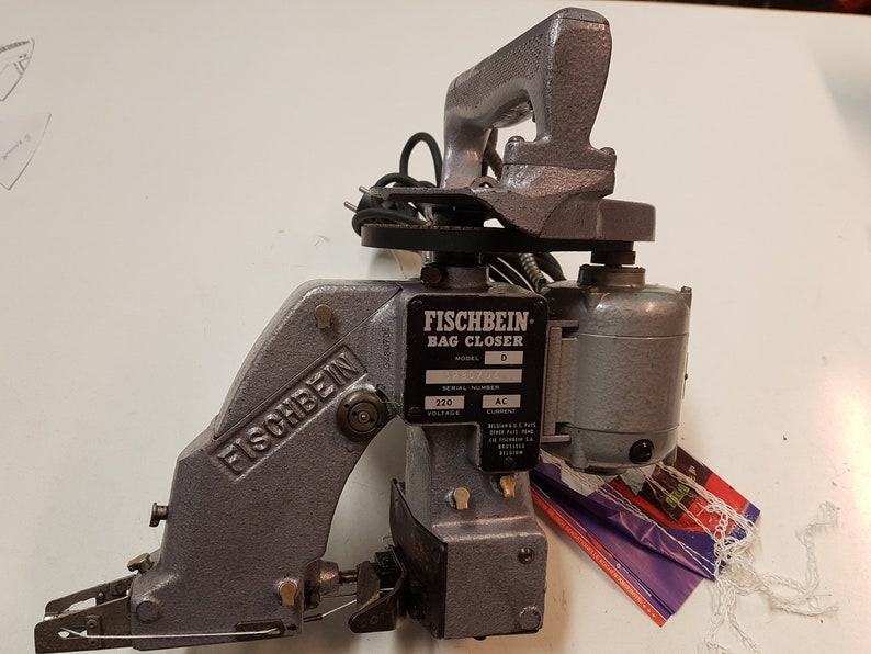 Sacknähmaschine Fischbein Model D Bild 8