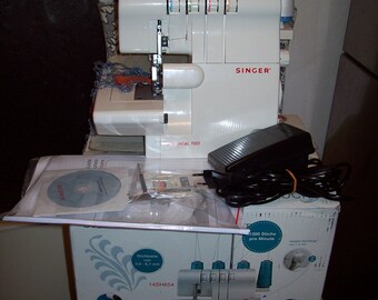 Overlock Singer 14SH654 sewing machine 3/4 thread, differential