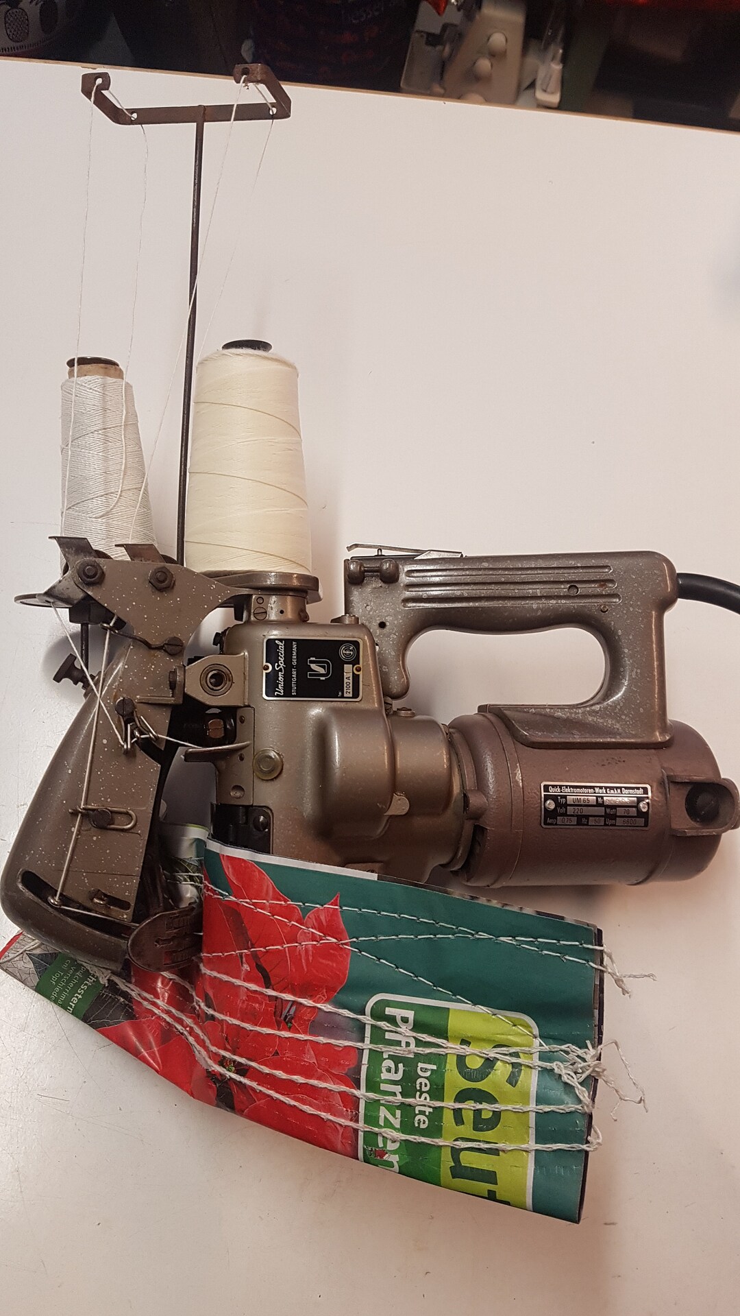 Bag Sewing Machine Union Special 2100 2 Threads Bag Closer Etsy UK