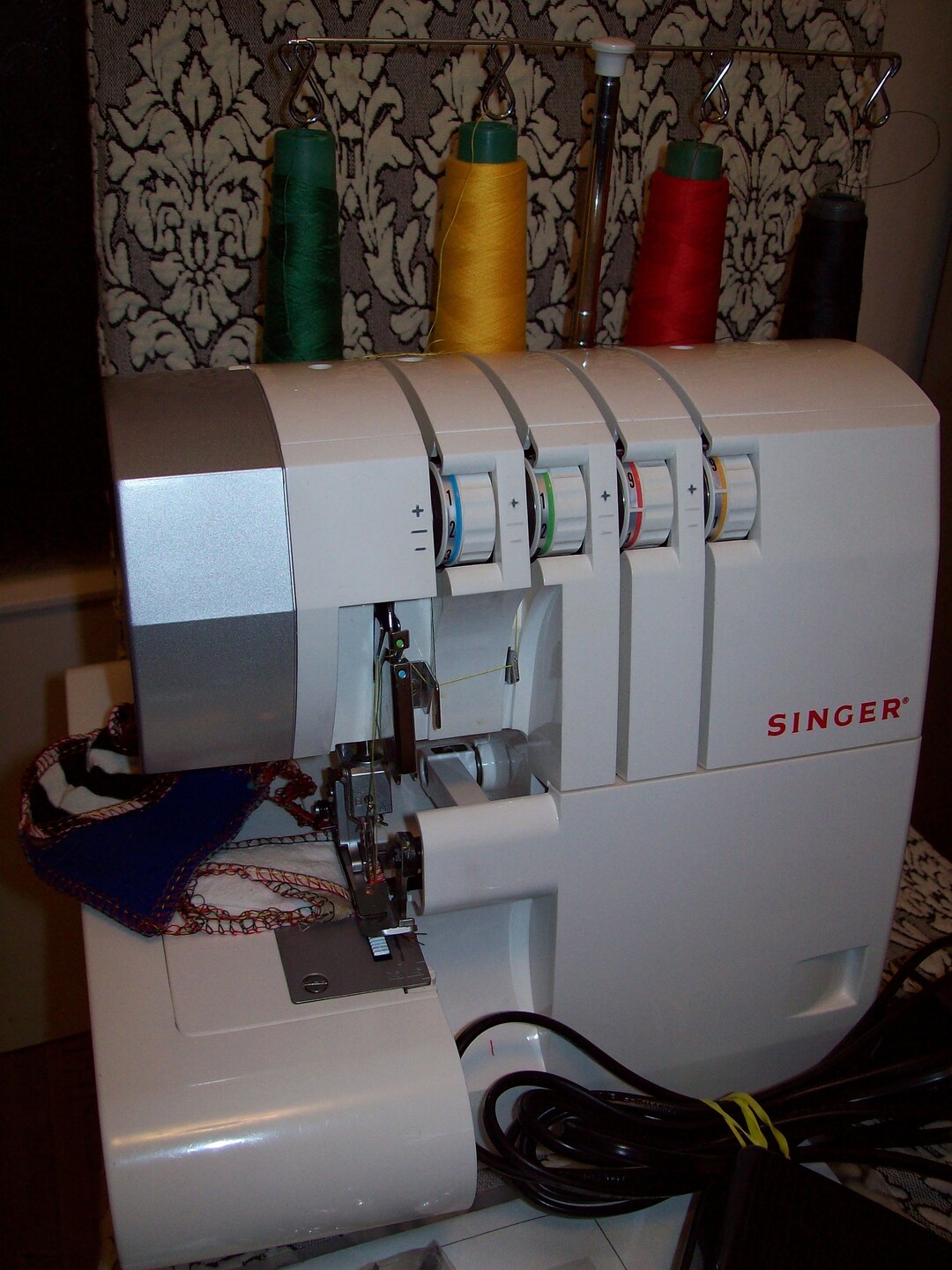 Overlock Singer 14SH754 Sewing Machine 2/3/4 Thread Etsy