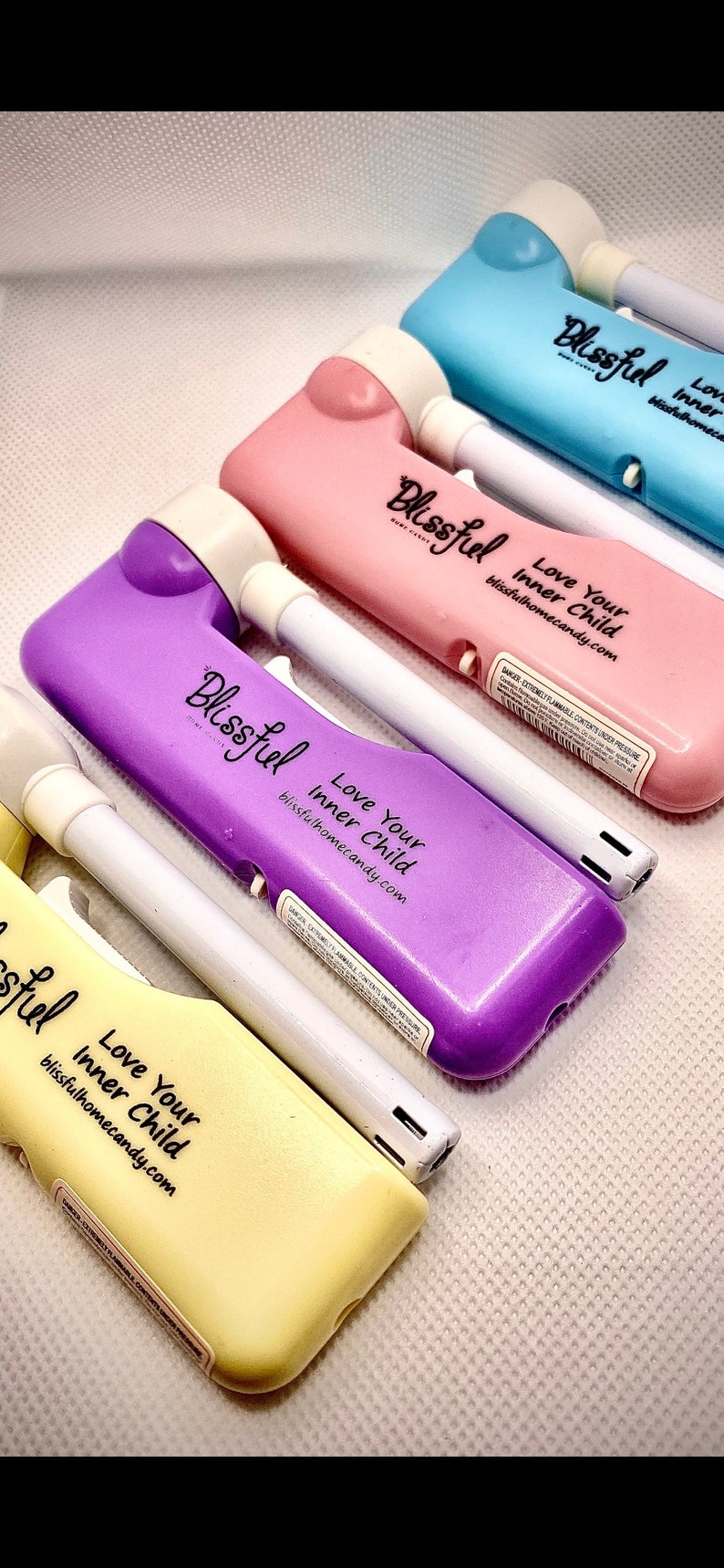 Candle Lighter Cute Lighter Pastel Color Lighter Etsy