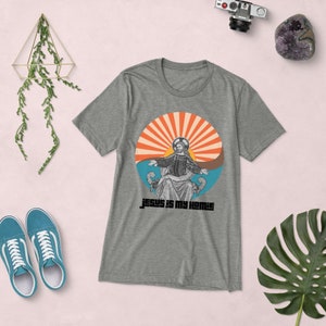 Jesus Shirt, Jesus Shirt Funny, Retro Jesus Love Shirt, Christian Shirt, Faith Shirt, Jesus Short sleeve t-shirt, Unisex tshirt, Graphic Tee
