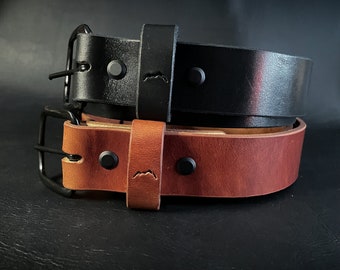 Wolfgang Leather Belt