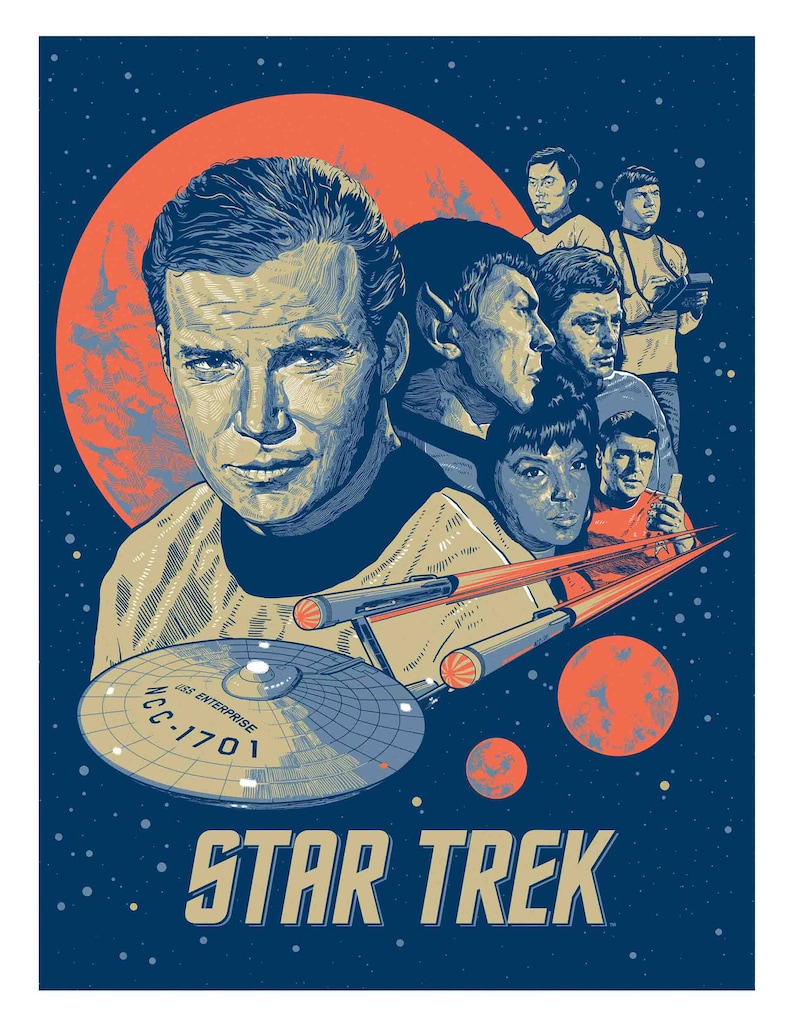 Star Trek Movie Poster PRINTABLE FILE Etsy