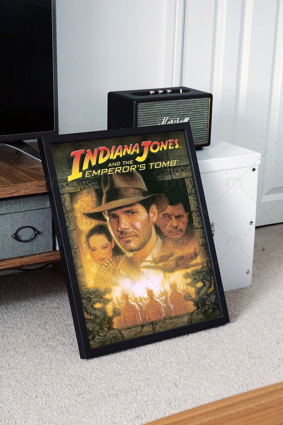Prints Art &amp; Collectibles PRINTABLE FILE Indiana Jones Poster etna.com.pe