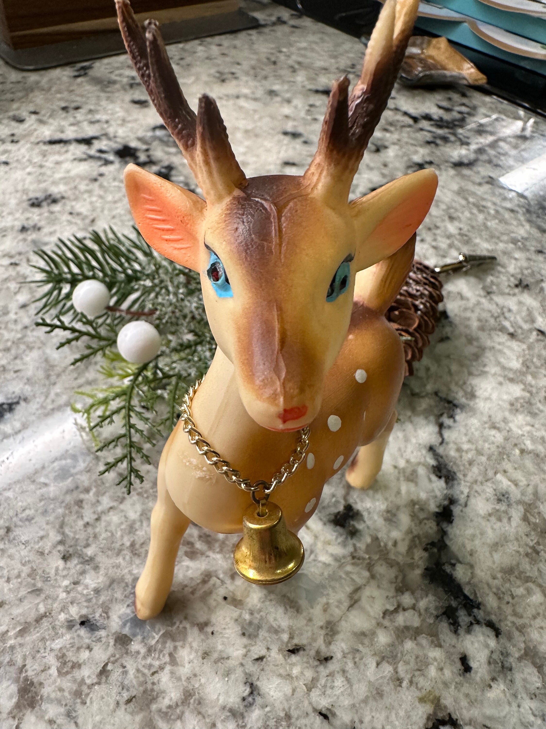 Vintage Rubber Deer Made in Japan - Etsy