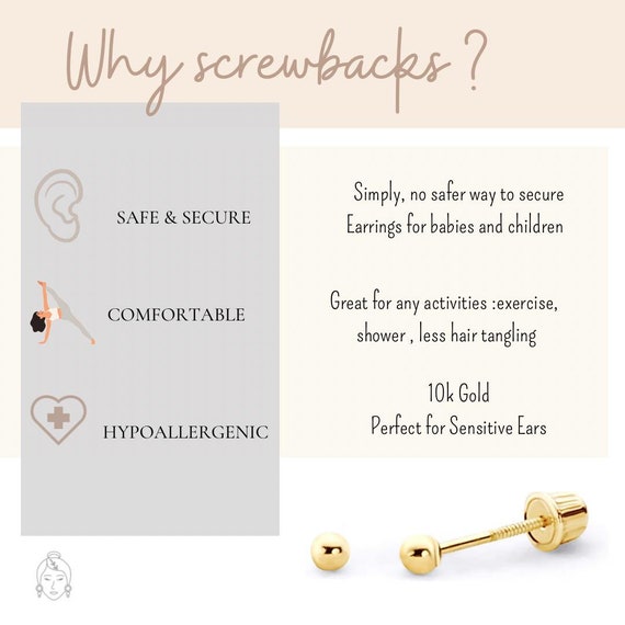 Screw back unicorn clearance earrings