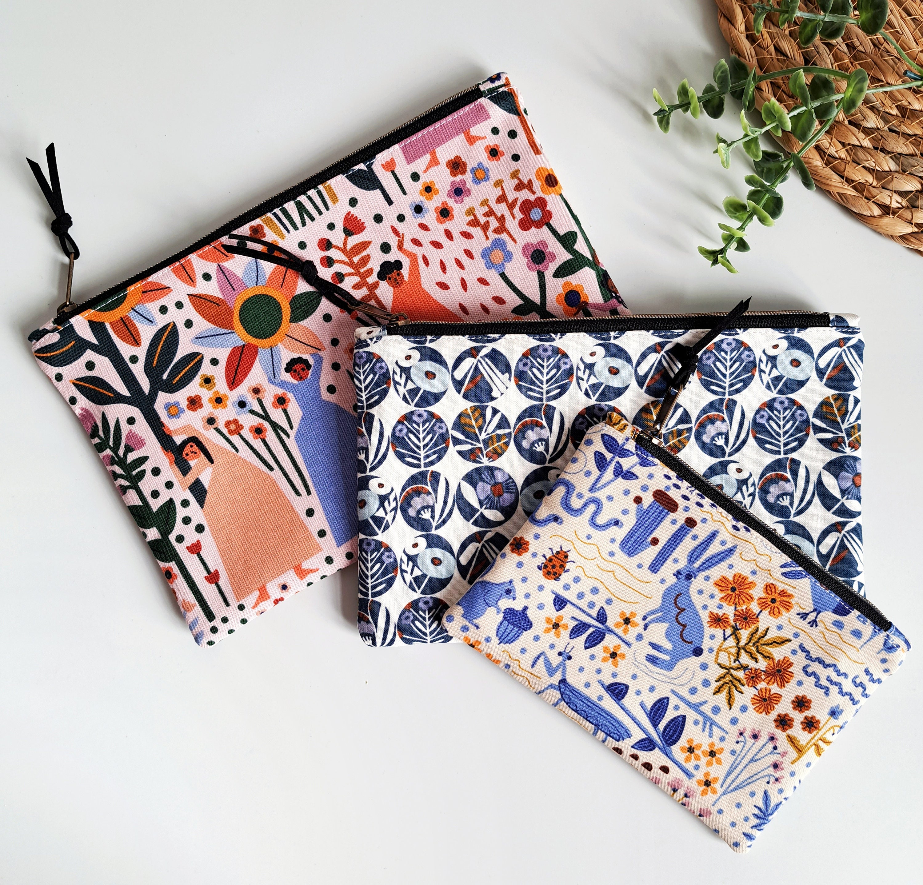 ADELE Zipper Pouch PDF Sewing Pattern, Sewing Pouch, Instant Download ...