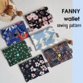 FANNY wallet PDF Sewing Pattern, Instant download, Coin Purse Pattern, Sewing Pouch, Sewing Tutorial, PDF Pattern product logo