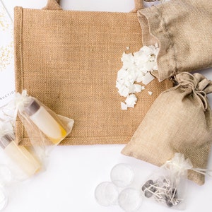 Tea light making kit scented soy wax craft kit vegan friendly eco hobby project adult beginner starter image 2