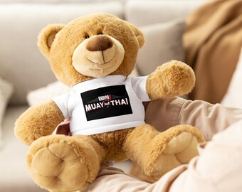 B9 Muay Thai Teddy bear with a t-shirt
