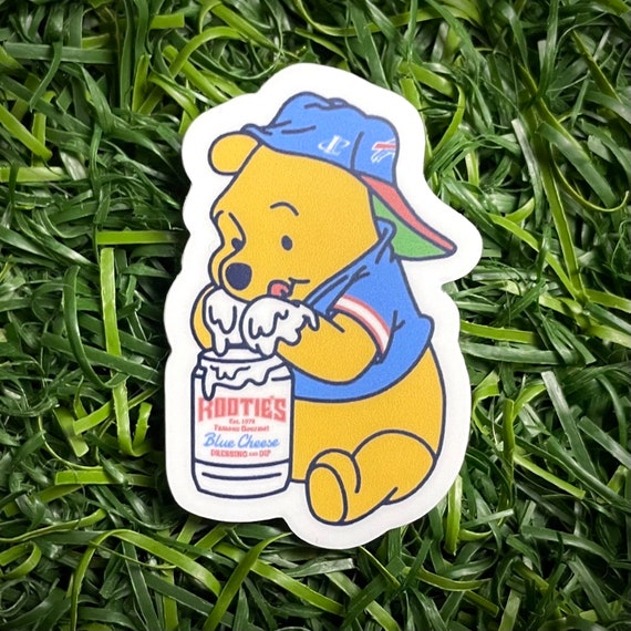 Disney X Buffalo Mini Winnie the Pooh Sticker Die Cut, Pro Football Mafia, Blue Cheese, 90's Retro - Etsy Disney X Buffalo Mini Winnie the Pooh Sticker Die Cut, Pro Football Mafia, Blue Cheese, 90's Retro - Etsy