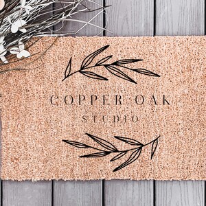 Coir Doormat Mockup | Rustic Doormat Mockup | Doormat Stock Photo | Rustic Mockup | Farmhouse Style Mockup | Rustic Outdoor Mat Mockup |